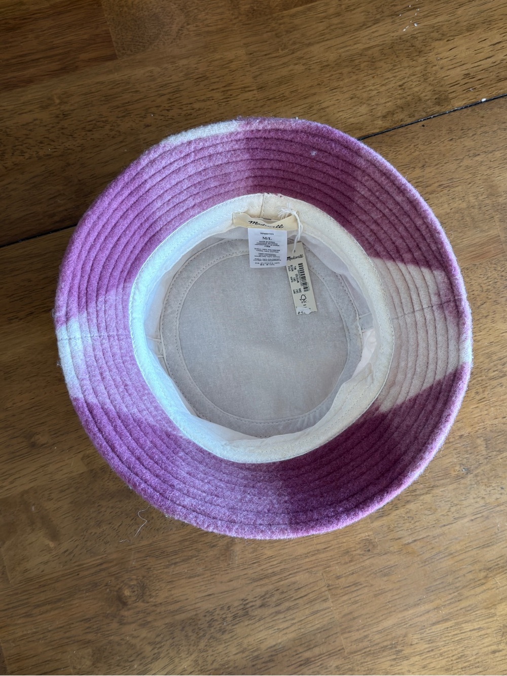 MADEWELL Faux Wool Bucket Hat M/L